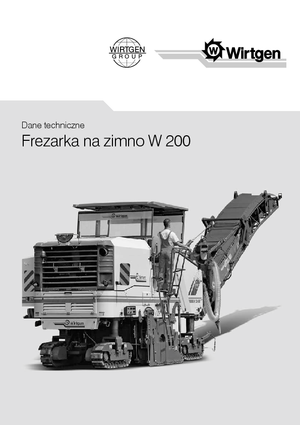 Burkolatmarók Wirtgen W 200