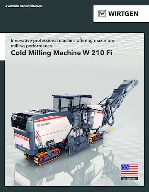 Burkolatmarók Wirtgen W 210 Fi