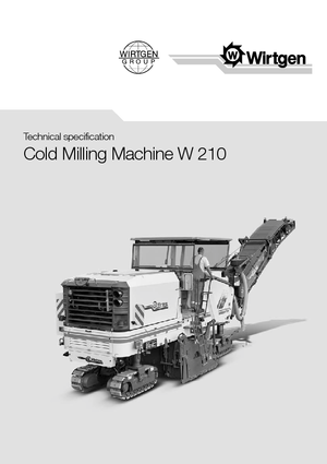 Burkolatmarók Wirtgen W 210