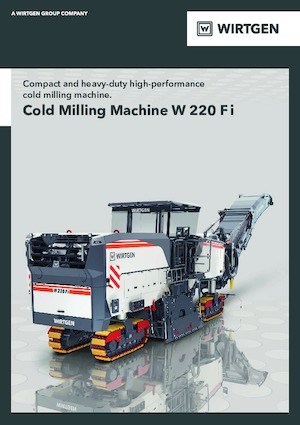 Burkolatmarók Wirtgen W 220 Fi