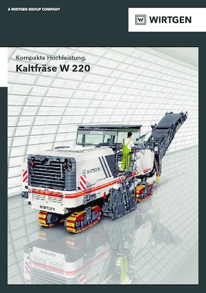 Burkolatmarók Wirtgen W 220