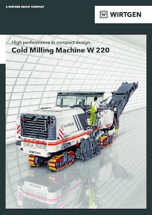 Burkolatmarók Wirtgen W 220