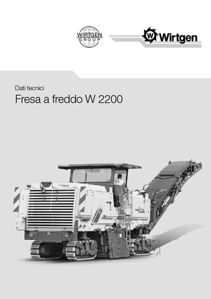 Burkolatmarók Wirtgen W 2200