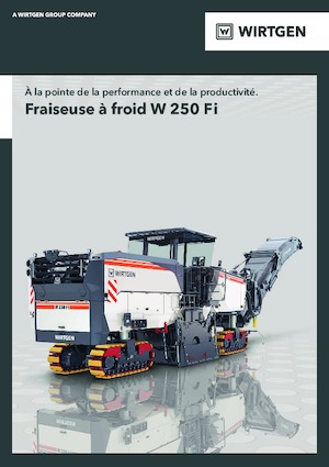 Burkolatmarók Wirtgen W 250 Fi