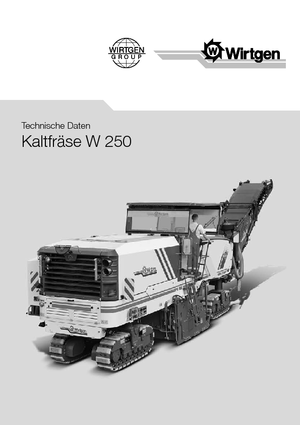 Burkolatmarók Wirtgen W 250