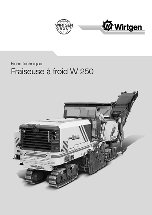 Burkolatmarók Wirtgen W 250