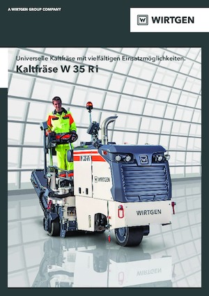 Burkolatmarók Wirtgen W 35 Ri