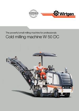 Burkolatmarók Wirtgen W 50 DC