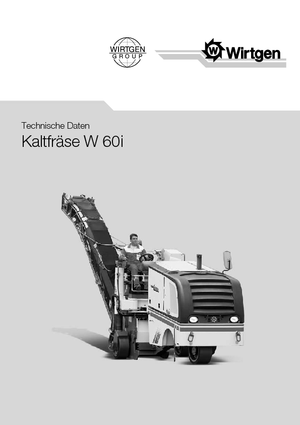 Burkolatmarók Wirtgen W 60 i