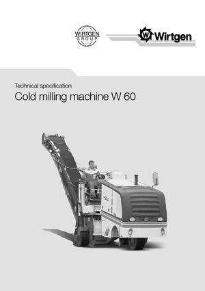 Burkolatmarók Wirtgen W 60