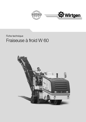 Burkolatmarók Wirtgen W 60