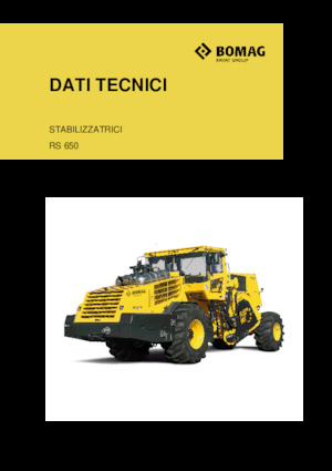 Burkolatújrahasznostók / hideg újrahasznostók Bomag RS 650