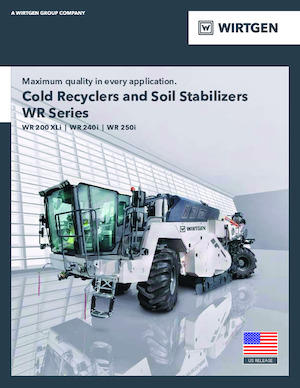 Burkolatújrahasznostók / hideg újrahasznostók Wirtgen WR 200 XLi
