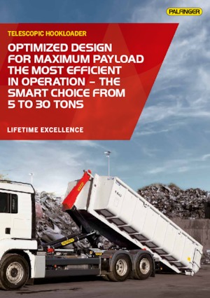 Konténer-emelőhorgos tehergépkocsik Palfinger PH T20 SLD 5 