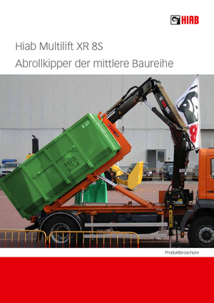 Konténer-emelőhorgos tehergépkocsik Multilift XR 8 S 32
