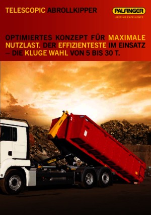 Konténer-emelőhorgos tehergépkocsik Palfinger T 20 A