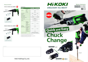 Fűrókalapácsok HiKOKI DH26PMC