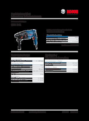Fűrókalapácsok Bosch GBH 2-21