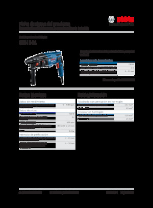 Fűrókalapácsok Bosch GBH 2-21