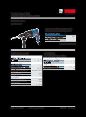 Fűrókalapácsok Bosch GBH 2-26 F