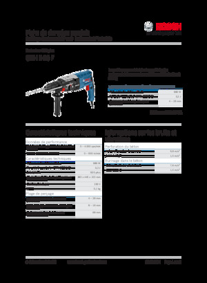 Fűrókalapácsok Bosch GBH 2-28 F