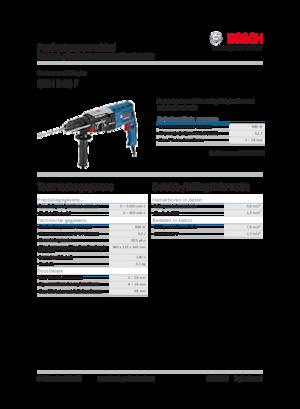 Fűrókalapácsok Bosch GBH 2-28 F