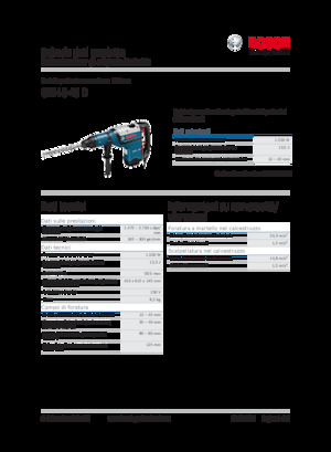 Fűrókalapácsok Bosch GBH 8-45 D