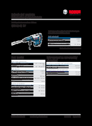 Fűrókalapácsok Bosch GBH 8-45 DV