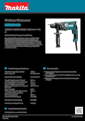 Fűrókalapácsok Makita HR1840