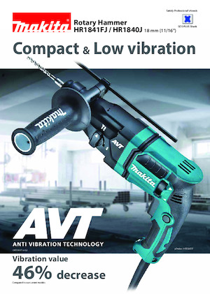 Fűrókalapácsok Makita HR1840J