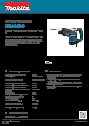 Fűrókalapácsok Makita HR3210C