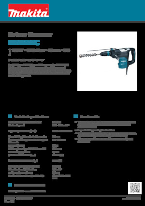 Fűrókalapácsok Makita HR4003C