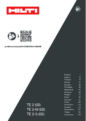 Fűrókalapácsok Hilti TE 2-M