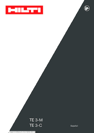 Fűrókalapácsok Hilti TE 3-C