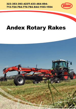 Rendsodrók Vicon Andex 464