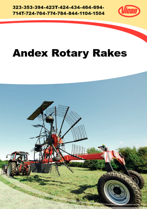 Rendsodrók Vicon Andex 774 Vario