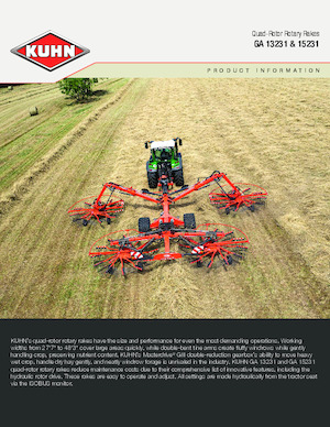 Rendsodrók Kuhn GA 15231 