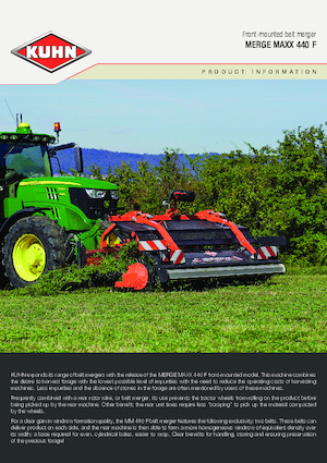 Rendsodrók Kuhn Merge Maxx 442 F 