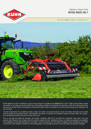 Rendsodrók Kuhn Merge Maxx 442 F 