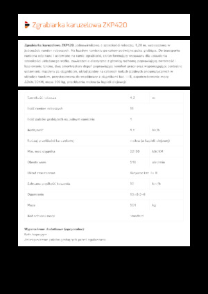 Rendsodrók Pronar ZKP 420