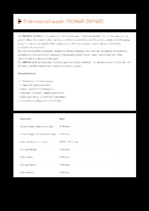 Rendsodrók Pronar ZKP 460