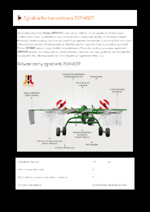 Rendsodrók Pronar ZKP 460T