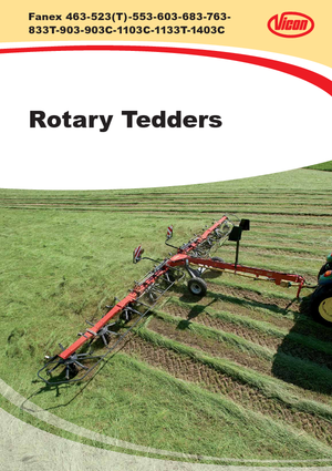 Rendterítők Vicon Fanex 763