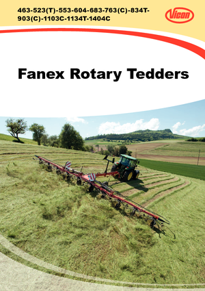 Rendterítők Vicon Fanex 604