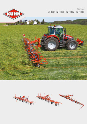 Rendterítők Kuhn GF 8700