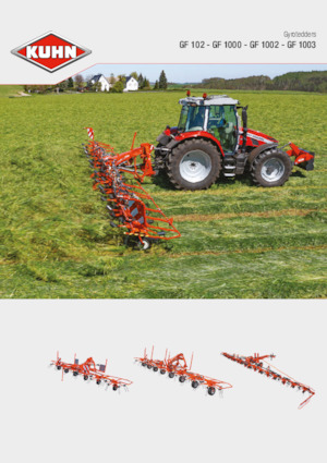 Rendterítők Kuhn GF 8700