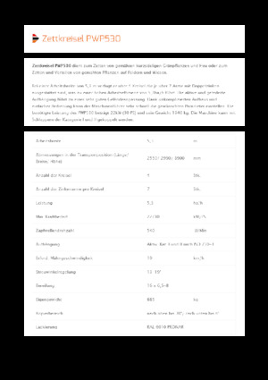Rendterítők Pronar PWP 530