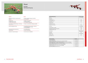 Rendterítők Fella TH 540 T Hydro