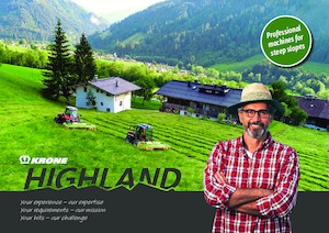 Rendterítők Krone Vendro 620 Highland