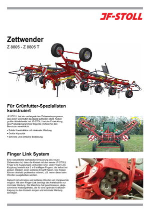 Rendterítők JF-Stoll Z 8805